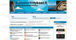 Desktop Screenshot of kuopionyritykset.fi
